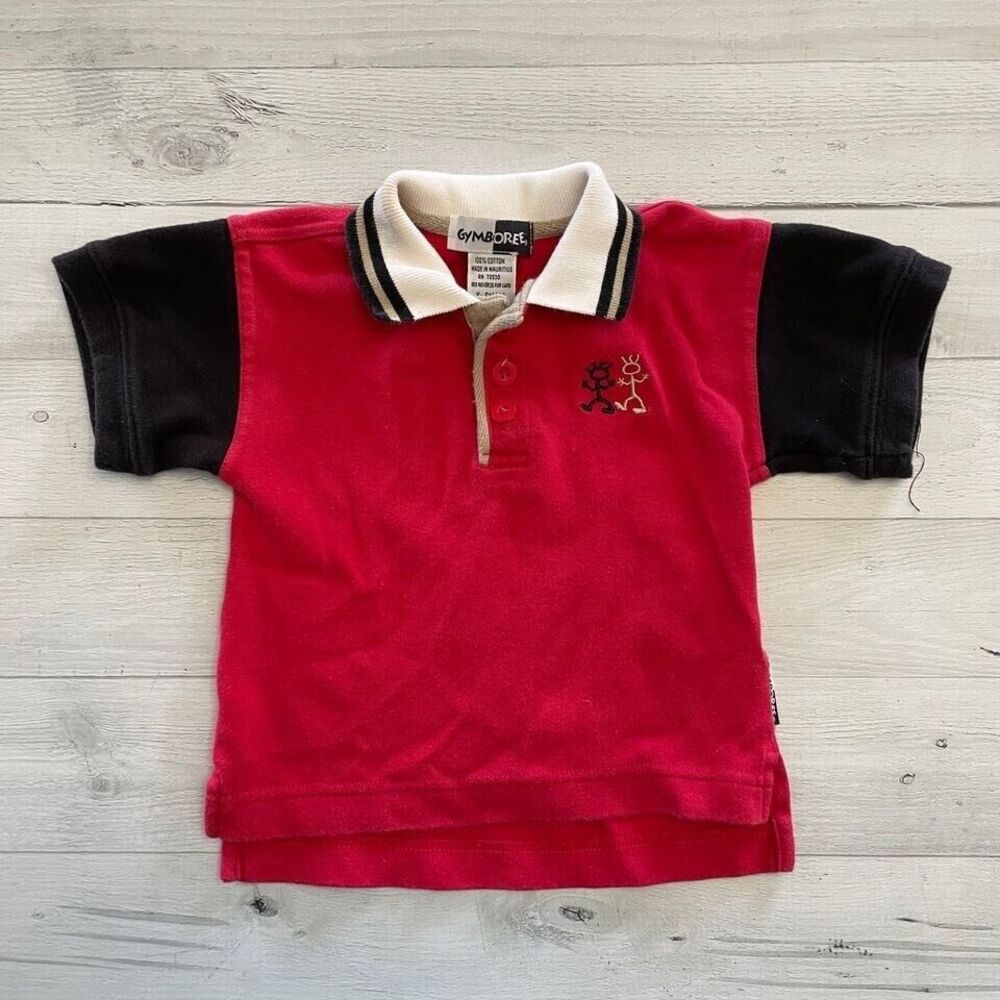 boys vintage gymboree poloshirt x-small